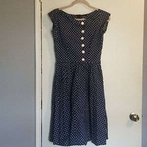 Lucky 13 polka dot dress